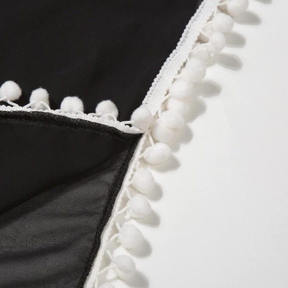 91. NEW| Women Chiffon Tassel Swimsuit Beach Cover up - Picture 6 of 7